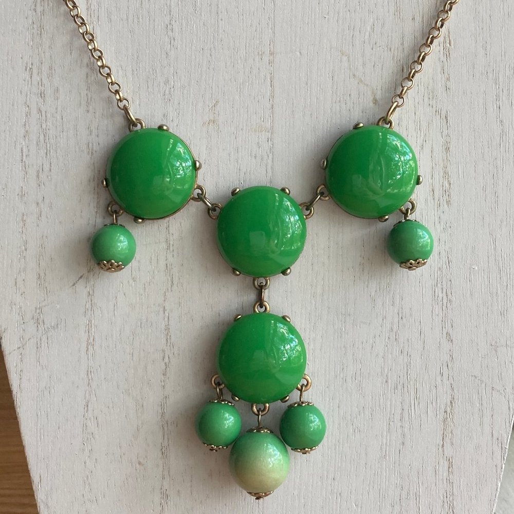 Green Drop Necklace